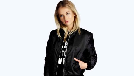 Blouson aviateur noir