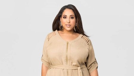 Robes de lin et des robes du soleil pour les femmes obèses