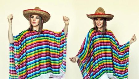 Poncho mexicain