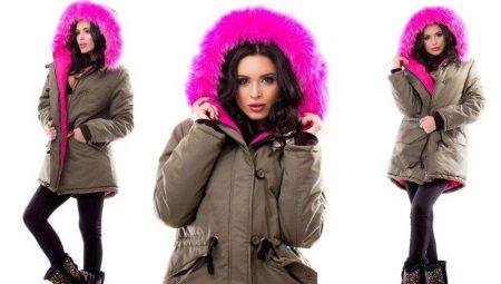 Parka Fourrure Rose