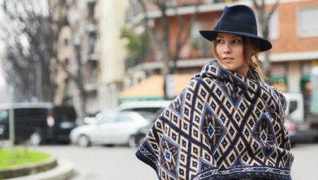 Poncho écharpe