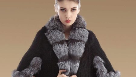 Manteau de fourrure tricoté