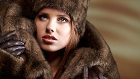 Chapeau de vison des femmes