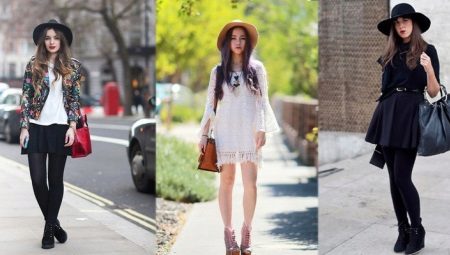 Comment porter une robe avec des bottines?