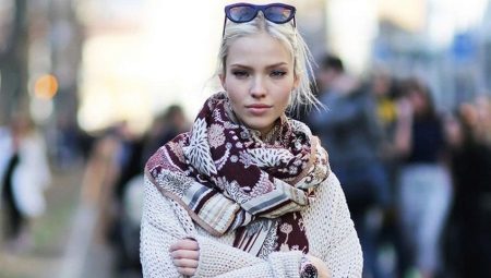 Foulards: tendances de la mode