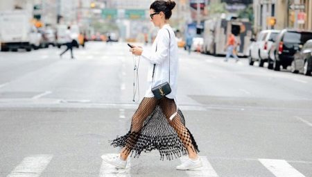 Baskets en cuir blanc