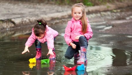 Bottes en caoutchouc pour enfants