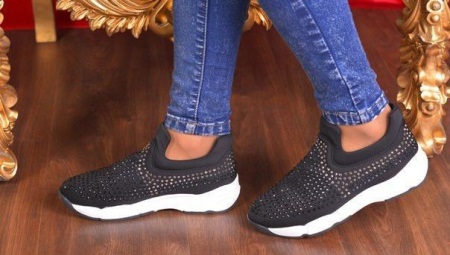 Sneakers avec strass