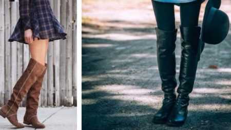 Bottes pour femmes sans talons
