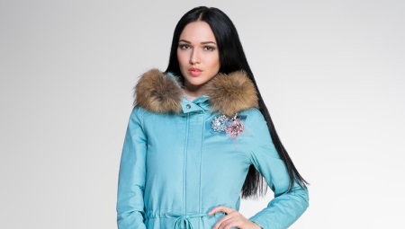 Parka bleue