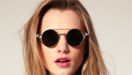 Lunettes de soleil rondes