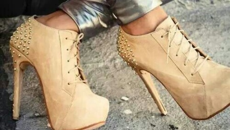 Bottines beiges