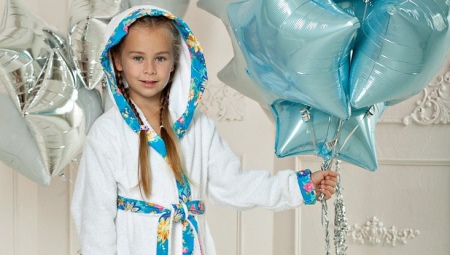 Peignoir à capuche pour enfants