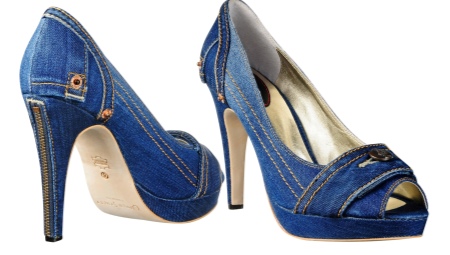 Chaussures en jean