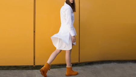 Chaussures orange