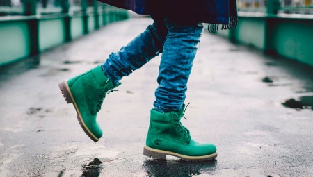 Chaussures vertes