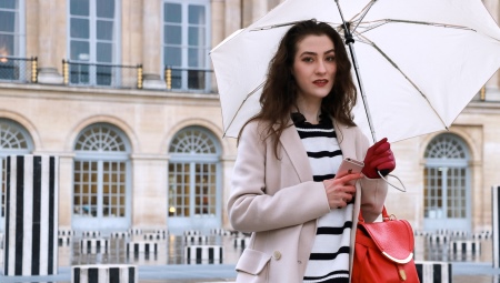 Parapluies blancs