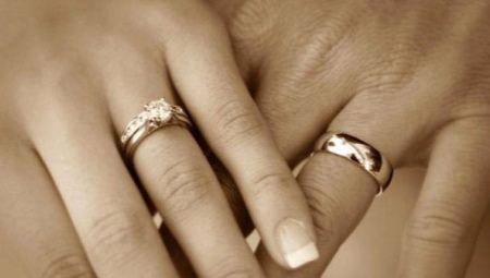 Double anneaux de mariage