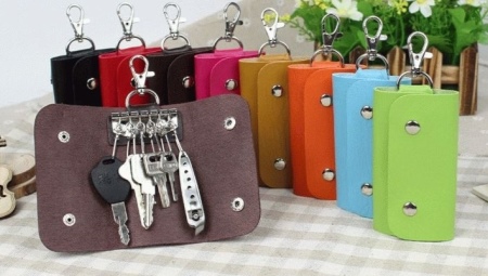 Porte-clés en cuir