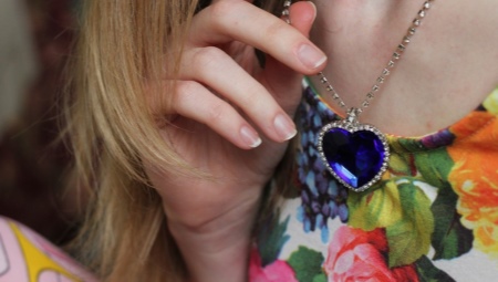 Pendentif coeur océan