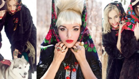 Vêtements à la russe