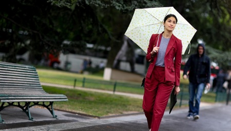 Parapluie semi-automatique