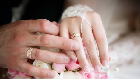 Anneaux de mariage appariés