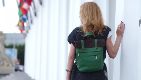 Sacs en cuir pour femmes, sacs à dos