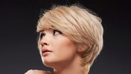 Coupe de cheveux Pixie pour un visage rond: options pour différentes longueurs de cheveux et idées de coiffage originales