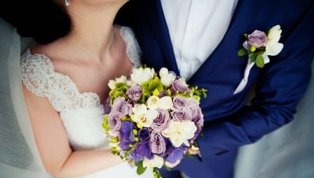 Bouquet de mariée et boutonnière de marié: comment choisir et assortir?