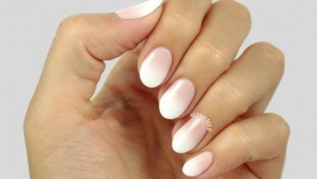 French manucure ombre