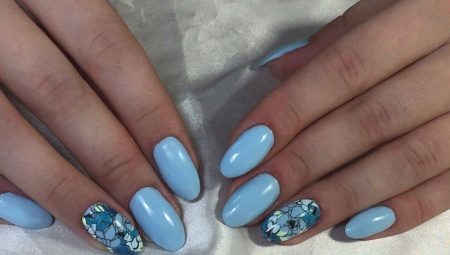 Manucure bleue: design élégant et tendances de la mode
