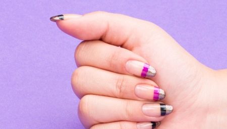 Des idées double français sur les ongles