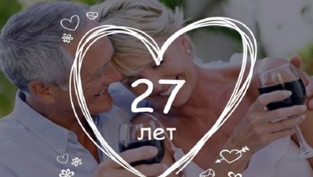 Comment célébrer 27 ans de mariage avec le jour du mariage et le nom de l'anniversaire?