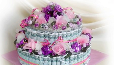 Comment faire un gâteau avec de l'argent pour le mariage de vos propres mains?
