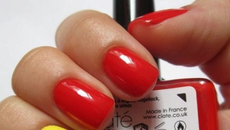 Manucure rouge-jaune: idées lumineuses et tendances de la mode
