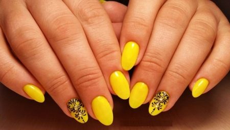 Manucure au citron: caractéristiques de couleur et idées de design élégant
