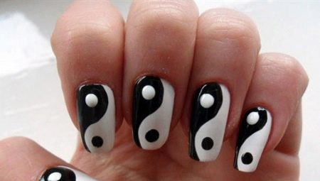 Manucure Yin-Yang - saveur orientale pour votre image