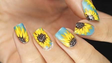 Manucure aux tournesols: techniques populaires et idées élégantes