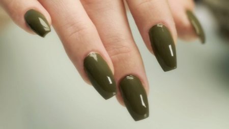 Tendances de la mode manucure kaki