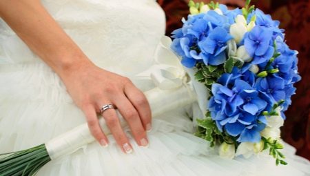 Kék menyasszonyi csokor: kinek alkalmas és hogyan lehetne?