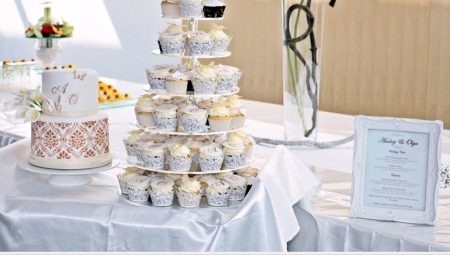 Cupcake esküvői torta: eredeti ötletek és tippek a választáshoz