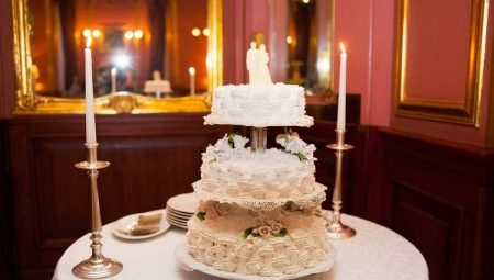 Gâteau de mariage à trois niveaux: idées inhabituelles et conseils pour choisir