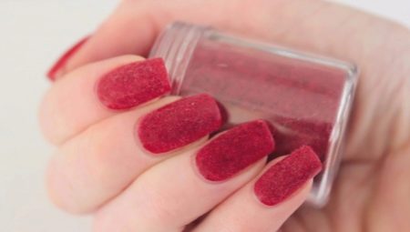 Manucure Velvet: façons de créer et de concevoir des options