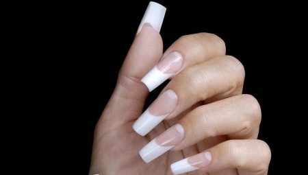 Ongles longs français: idées de design originales et tendances de la mode