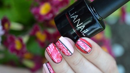 Vernis en gel à effet étalé
