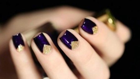 Comment beau faire une manucure avec des triangles?