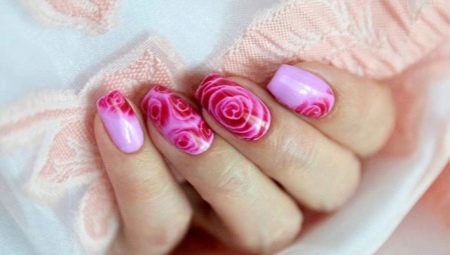 Comment dessiner une rose sur les ongles: options de design et façons de dessiner