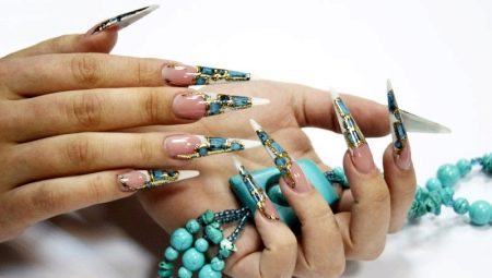 Coulée des ongles: caractéristiques de manucure et idées de design