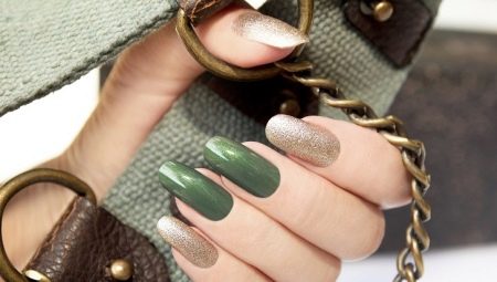 Manucure à paillettes: idées pour la conception et la technique des ongles